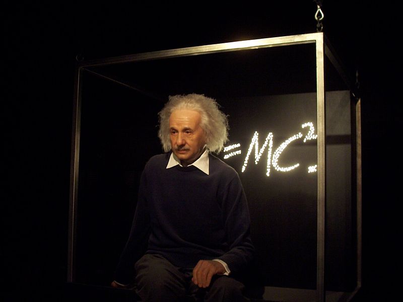 Einstein en el Madame Tussaud's
