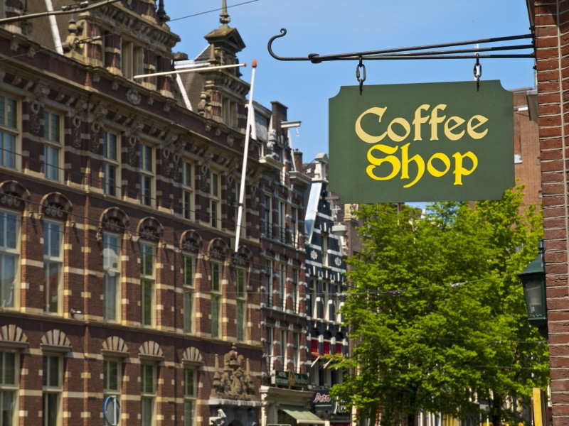 Coffee Shop en Ámsterdam
