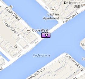 Situación de la Montelbaanstoren en el Mapa Interactivo de Ámsterdam