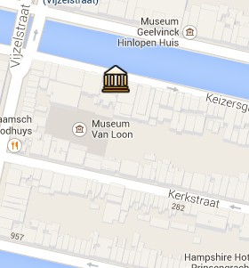 Situación del Museo Van Loon en el Mapa Interactivo de Ámsterdam